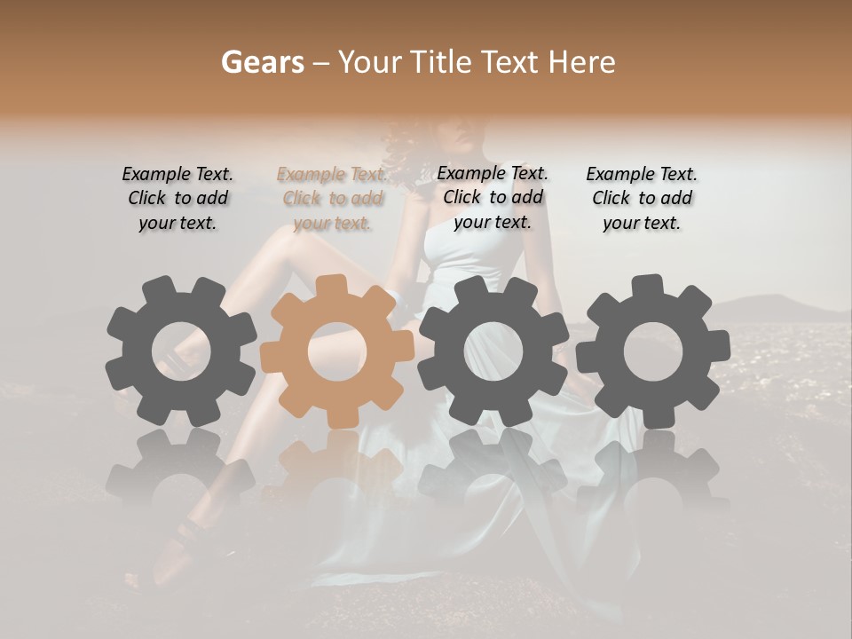 Shoe Stylish Bracelet PowerPoint Template