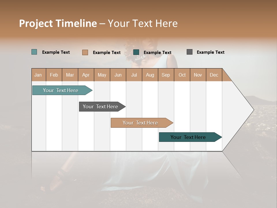 Shoe Stylish Bracelet PowerPoint Template