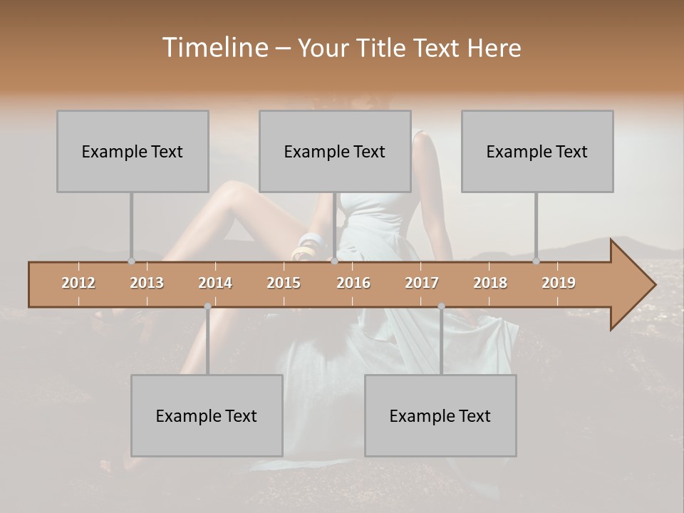 Shoe Stylish Bracelet PowerPoint Template