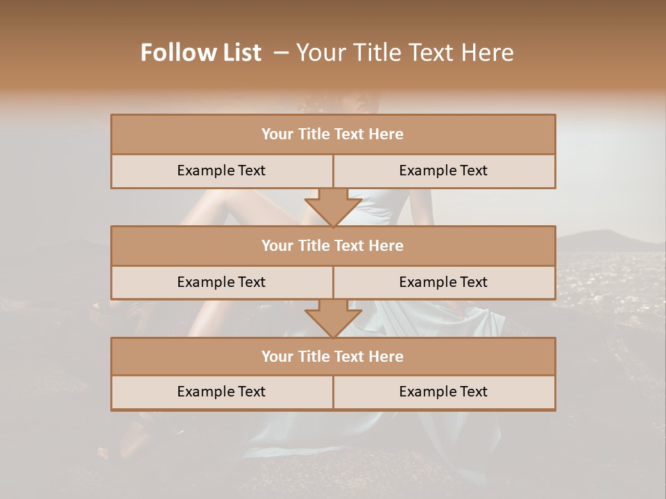 Shoe Stylish Bracelet PowerPoint Template