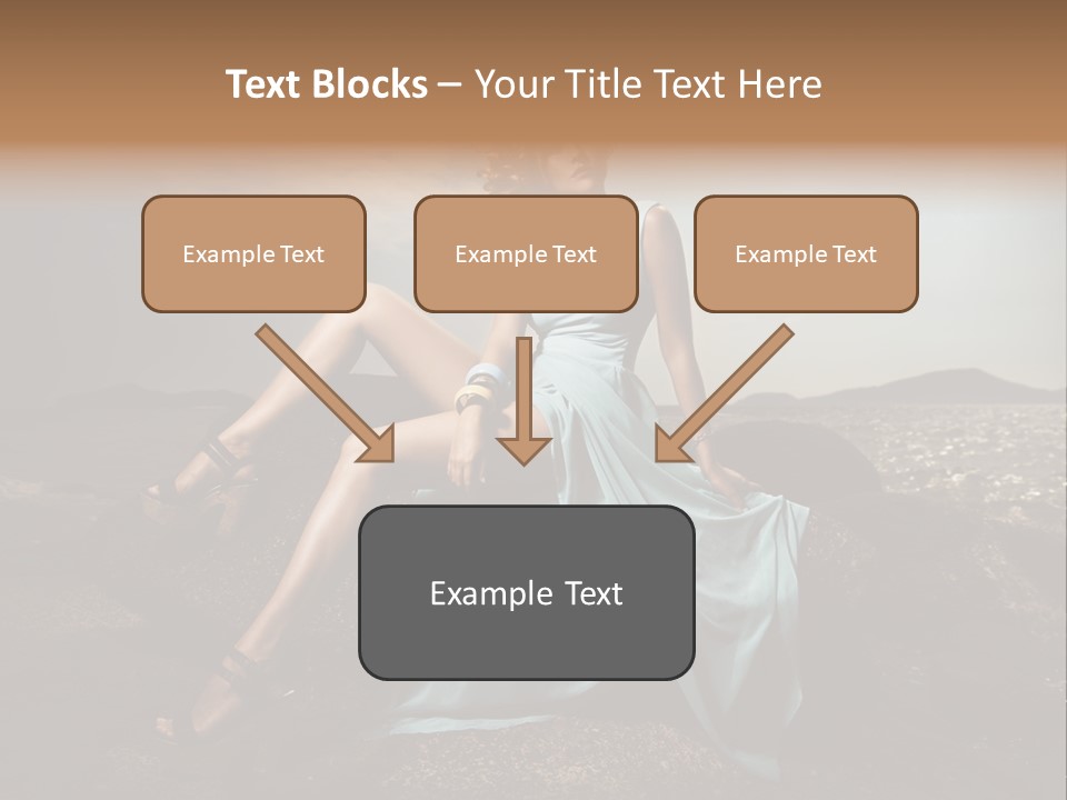 Shoe Stylish Bracelet PowerPoint Template