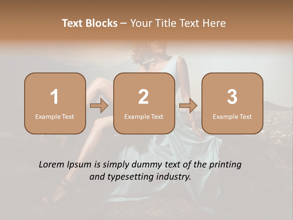 Shoe Stylish Bracelet PowerPoint Template