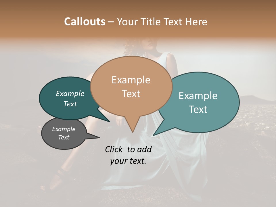 Shoe Stylish Bracelet PowerPoint Template