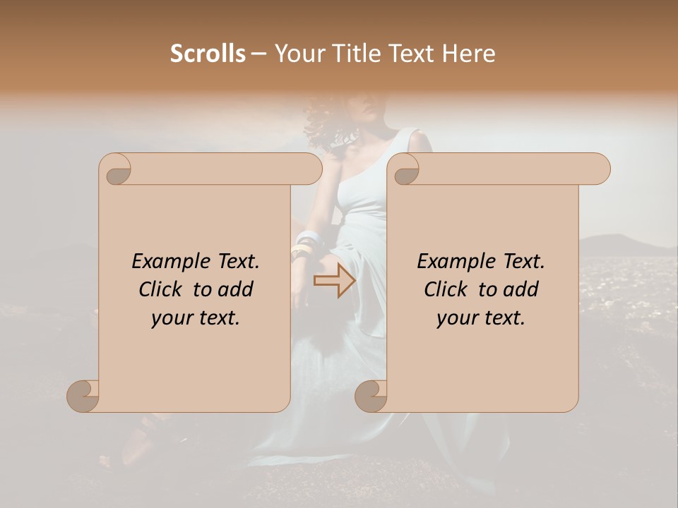 Shoe Stylish Bracelet PowerPoint Template