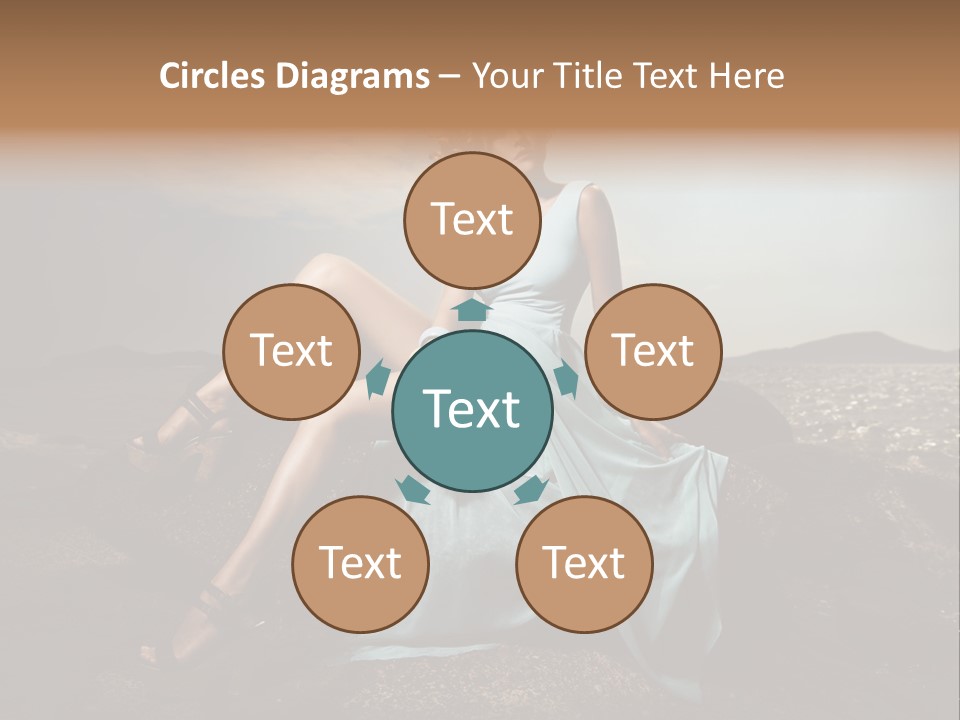 Shoe Stylish Bracelet PowerPoint Template