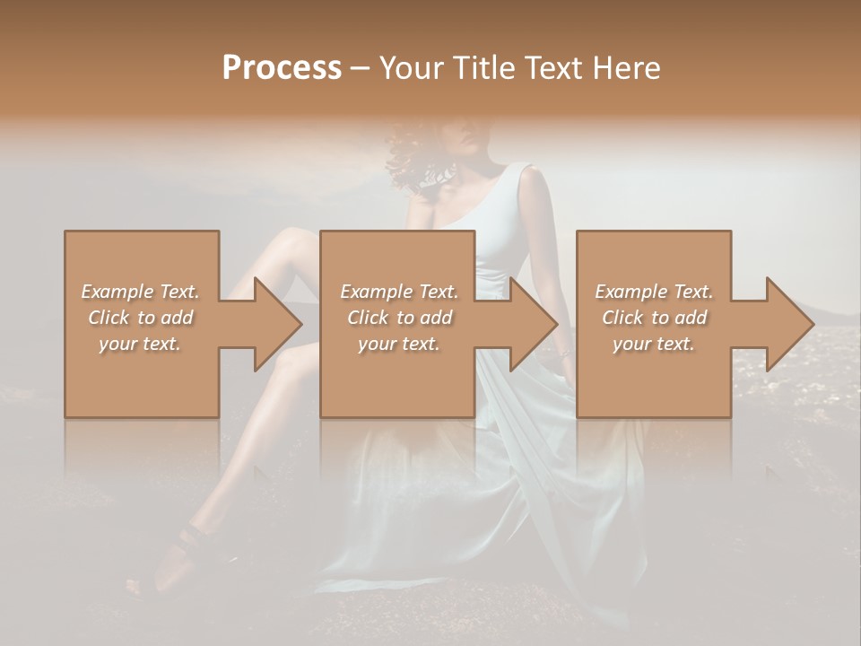 Shoe Stylish Bracelet PowerPoint Template