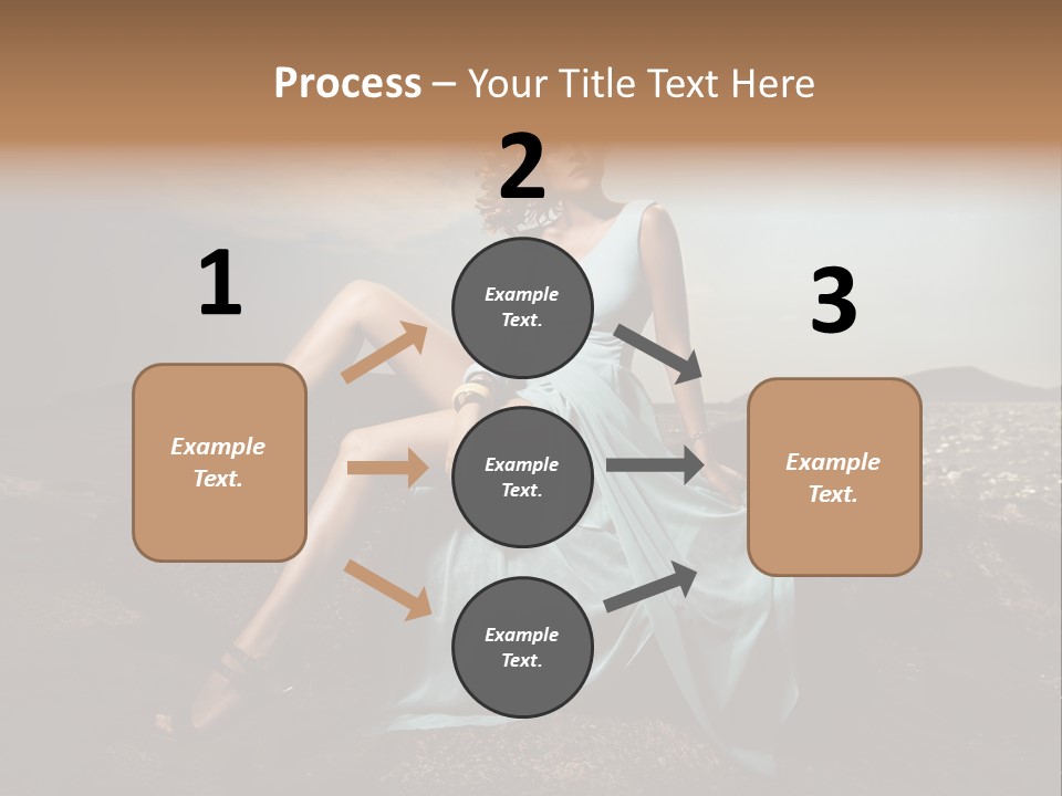 Shoe Stylish Bracelet PowerPoint Template