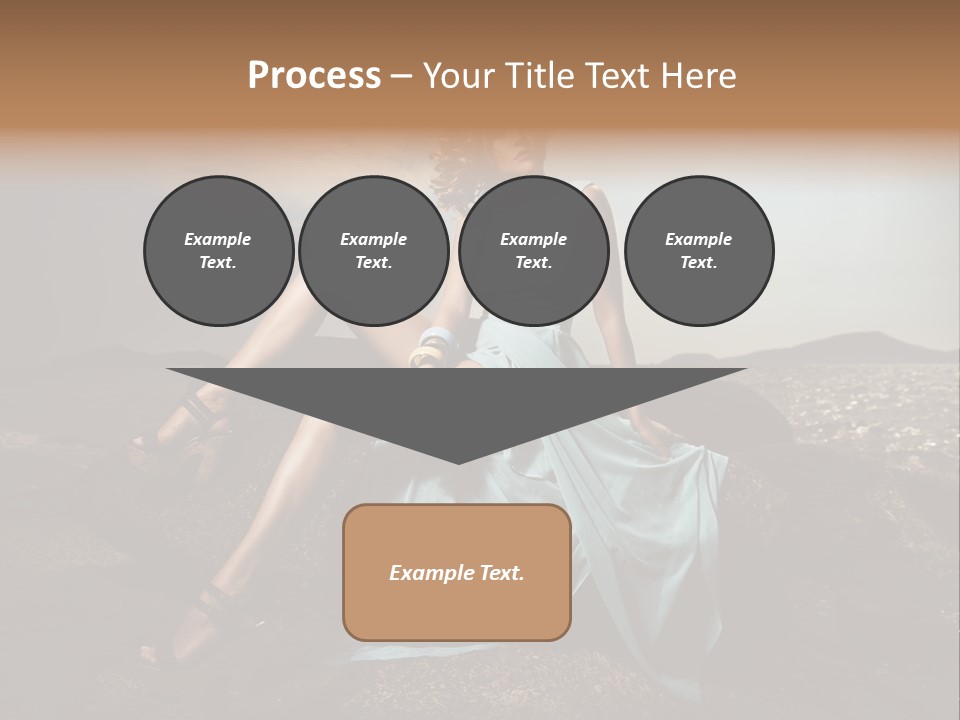 Shoe Stylish Bracelet PowerPoint Template