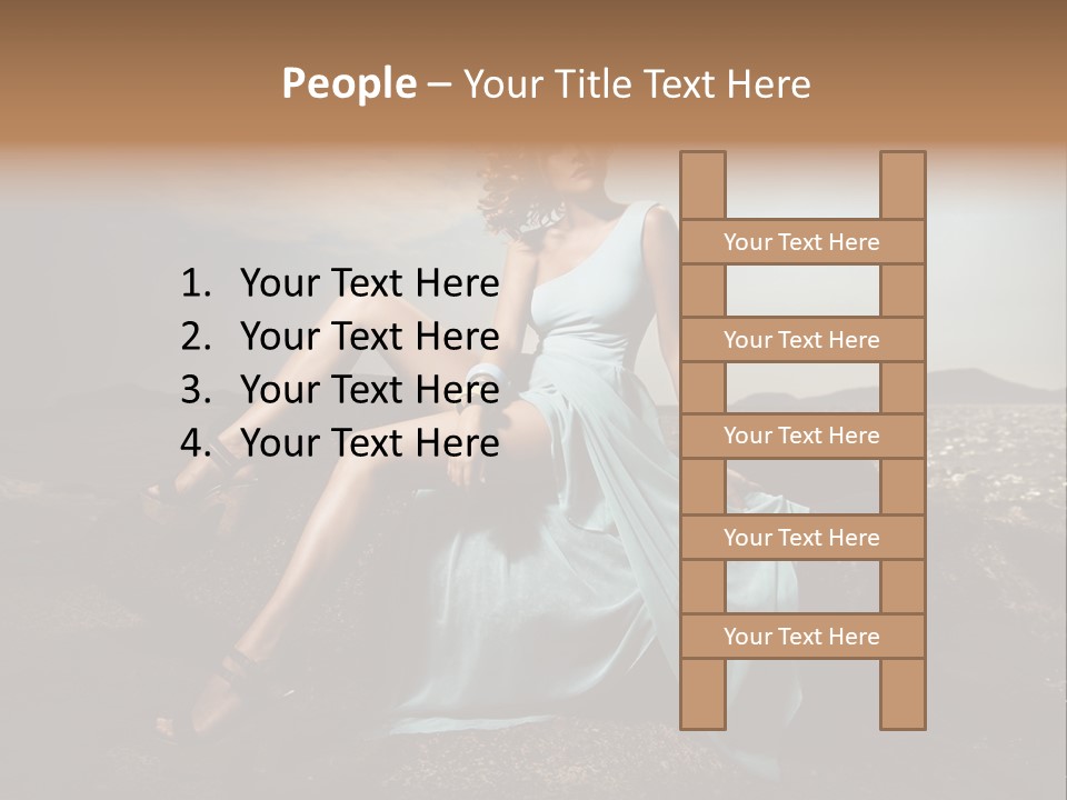 Shoe Stylish Bracelet PowerPoint Template