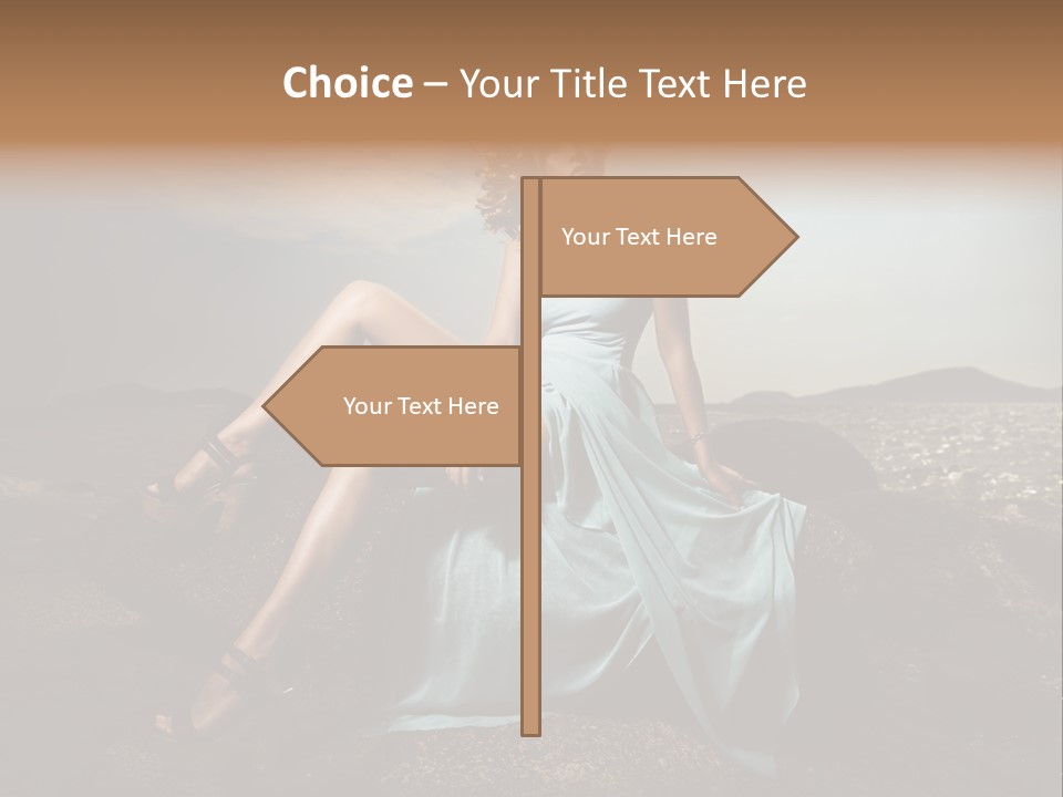 Shoe Stylish Bracelet PowerPoint Template