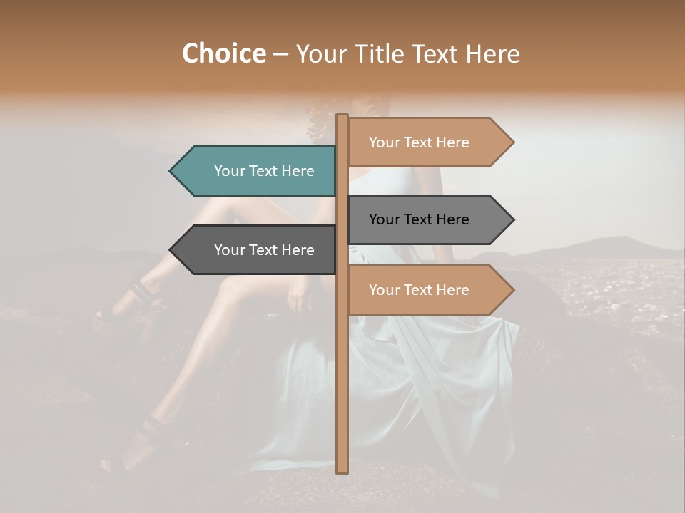 Shoe Stylish Bracelet PowerPoint Template