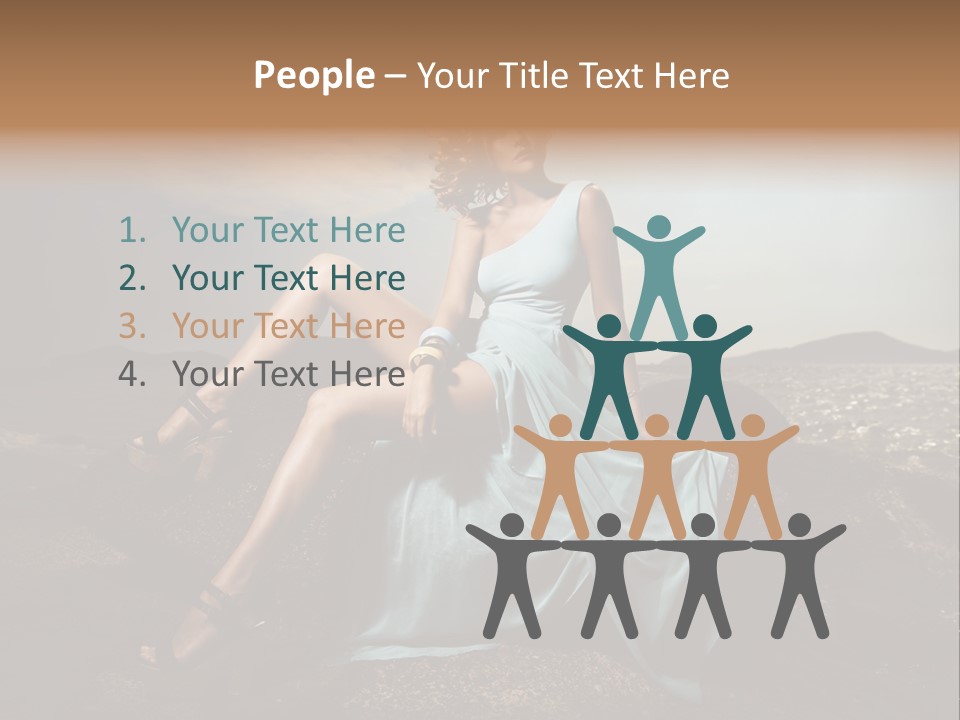 Shoe Stylish Bracelet PowerPoint Template