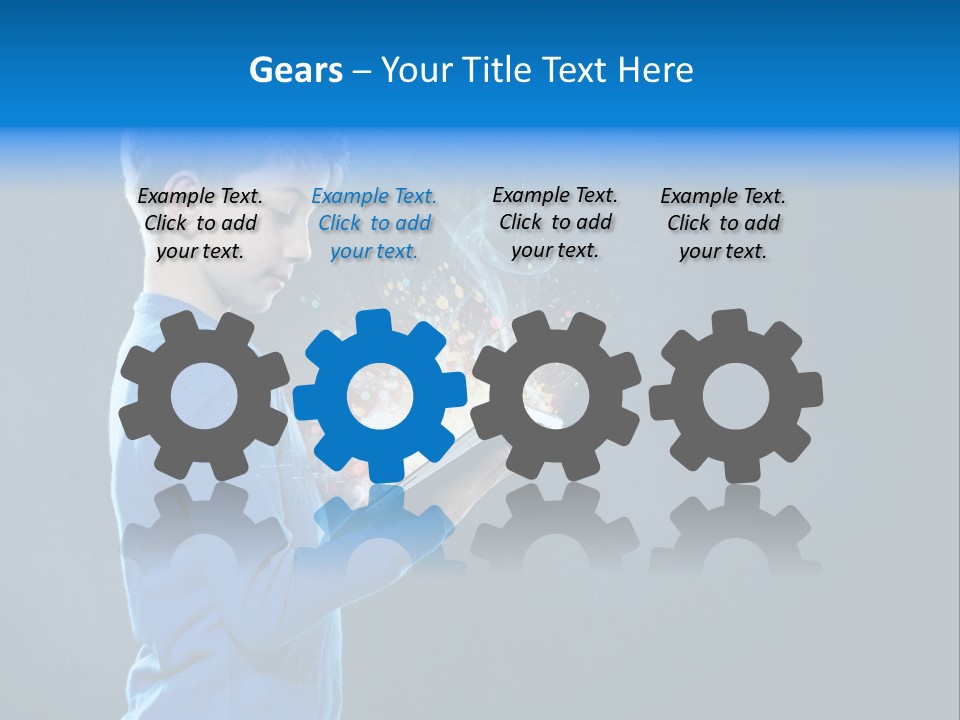 Screen Illustration Medical PowerPoint Template