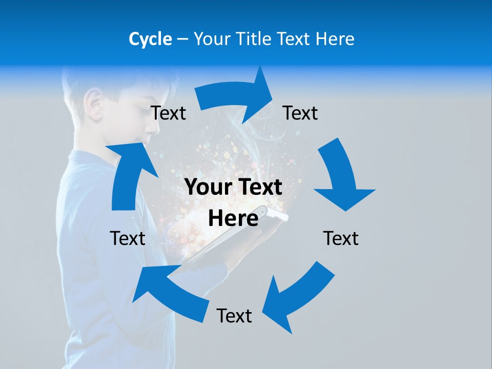 Screen Illustration Medical PowerPoint Template