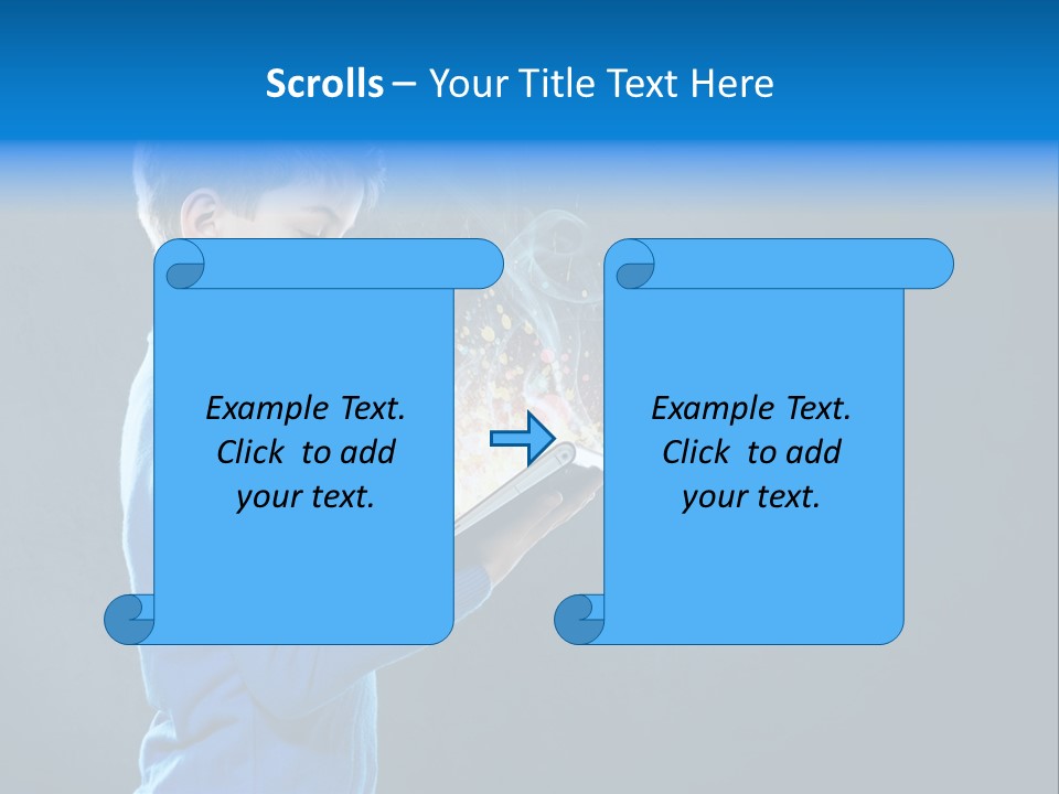 Screen Illustration Medical PowerPoint Template
