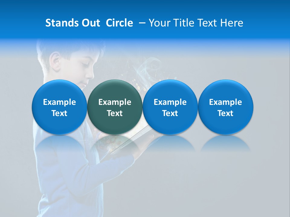 Screen Illustration Medical PowerPoint Template