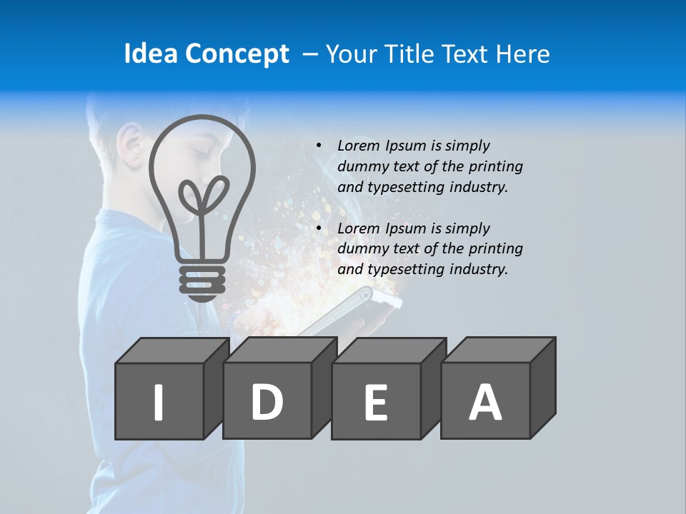 Screen Illustration Medical PowerPoint Template
