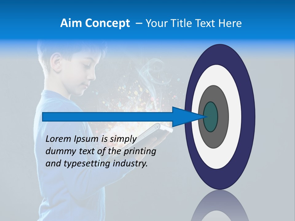 Screen Illustration Medical PowerPoint Template