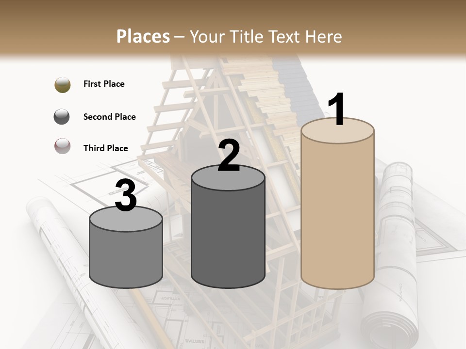 Subflooring Insulation House PowerPoint Template