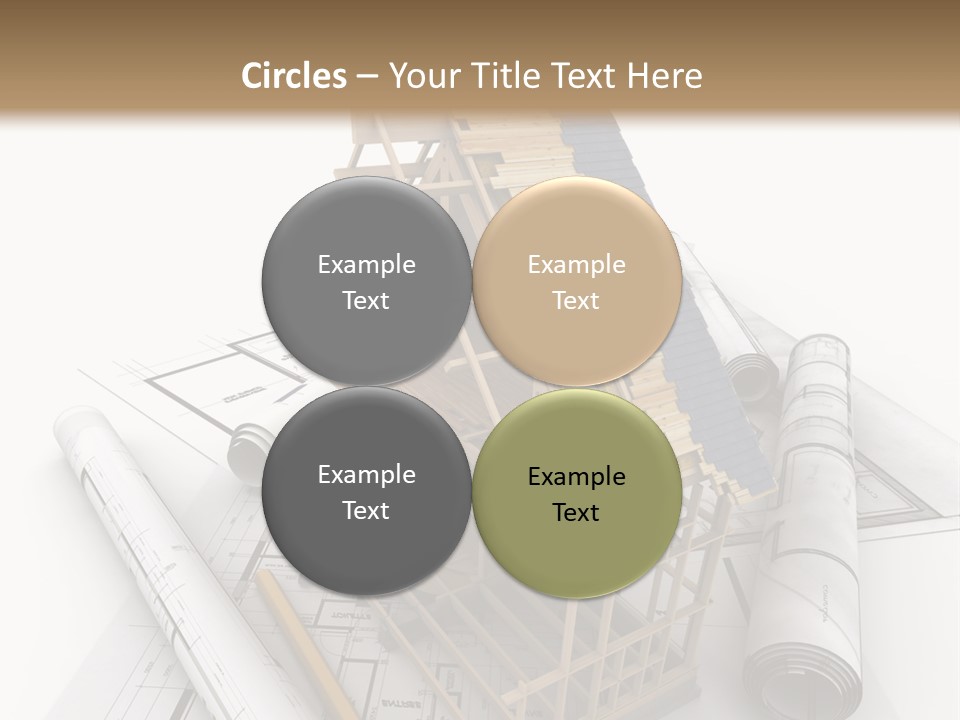 Subflooring Insulation House PowerPoint Template