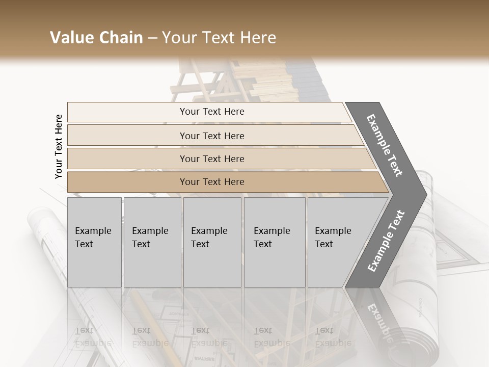 Subflooring Insulation House PowerPoint Template
