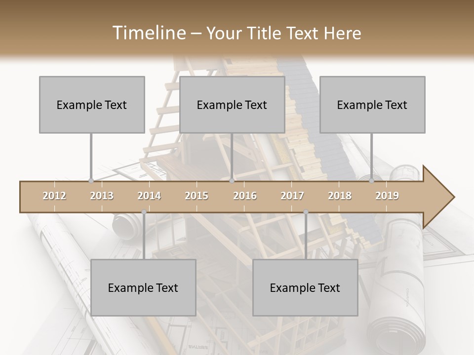 Subflooring Insulation House PowerPoint Template