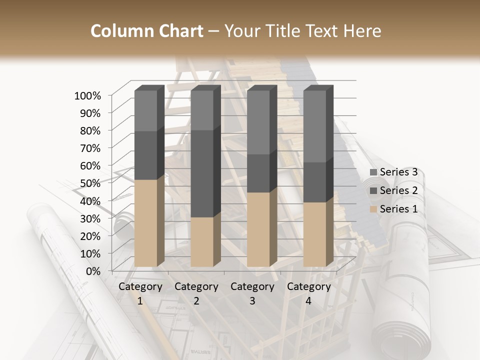 Subflooring Insulation House PowerPoint Template