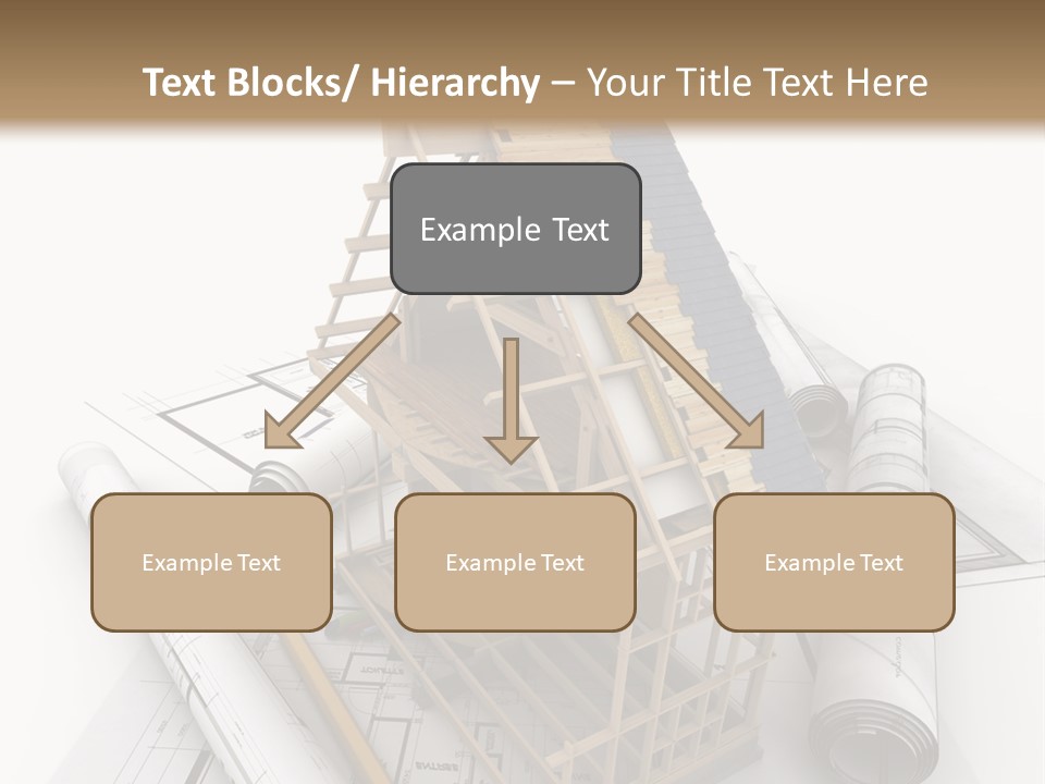 Subflooring Insulation House PowerPoint Template