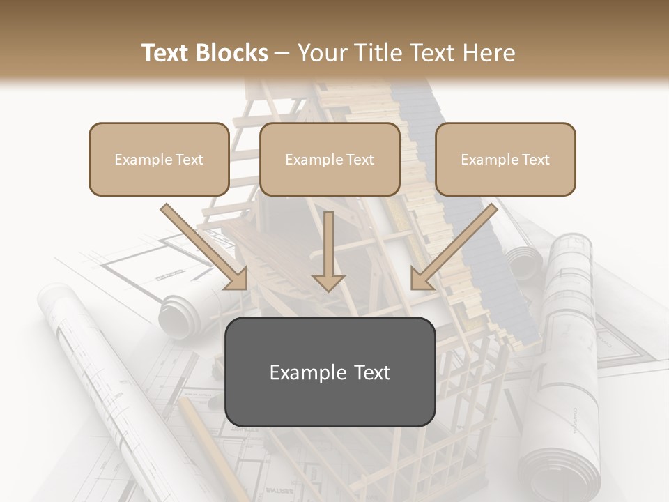 Subflooring Insulation House PowerPoint Template