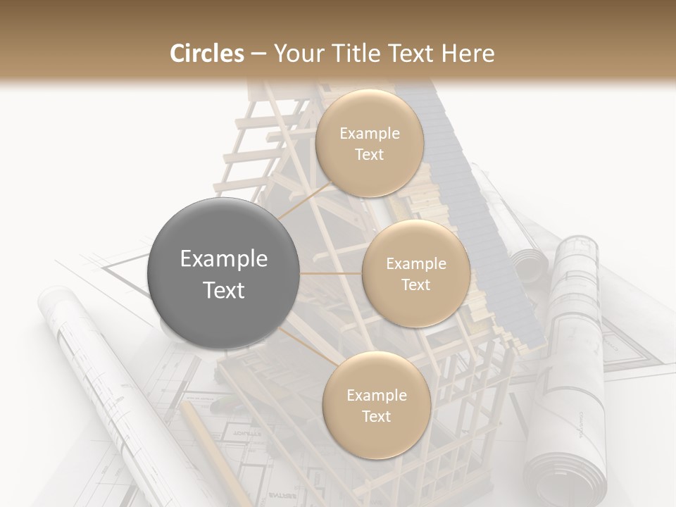 Subflooring Insulation House PowerPoint Template