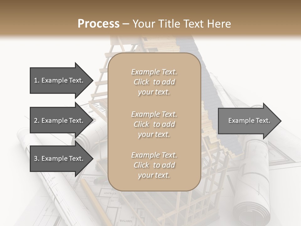 Subflooring Insulation House PowerPoint Template