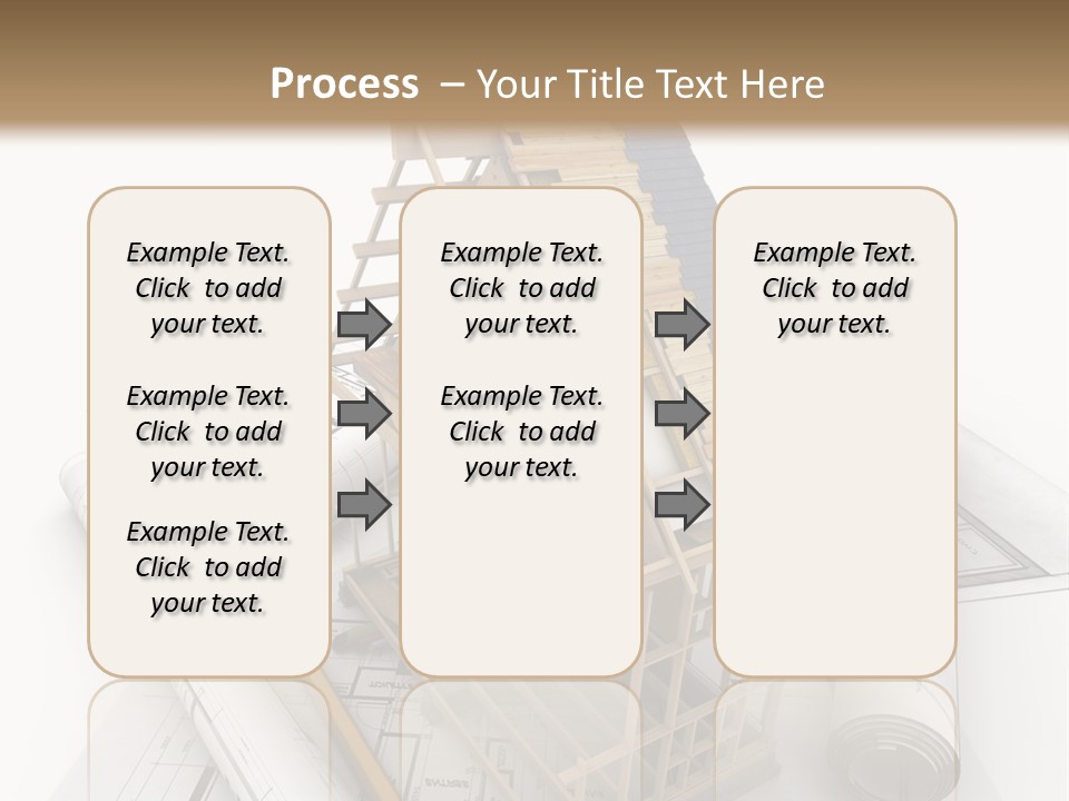 Subflooring Insulation House PowerPoint Template