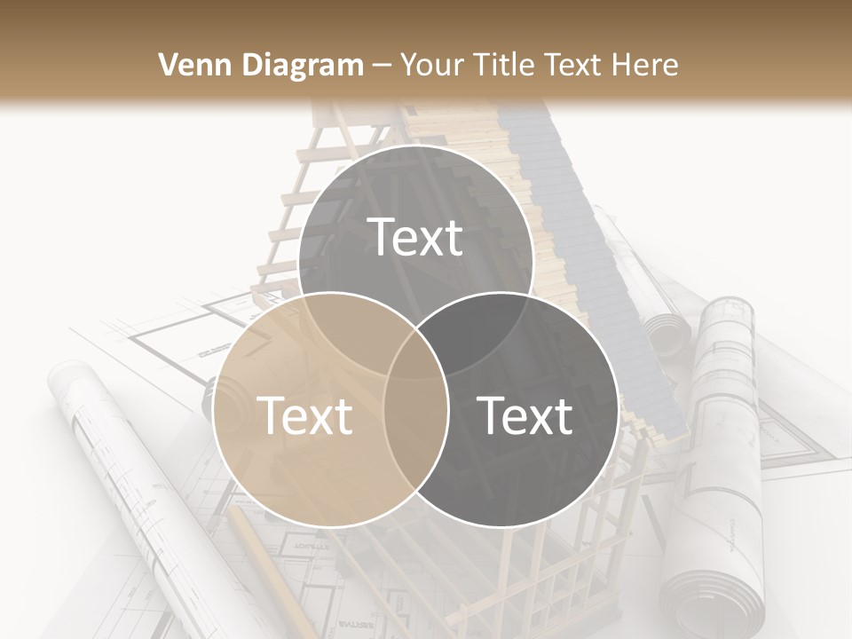 Subflooring Insulation House PowerPoint Template