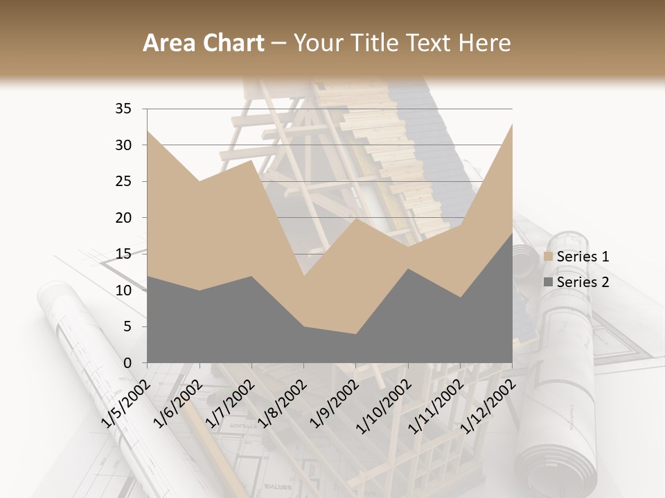 Subflooring Insulation House PowerPoint Template