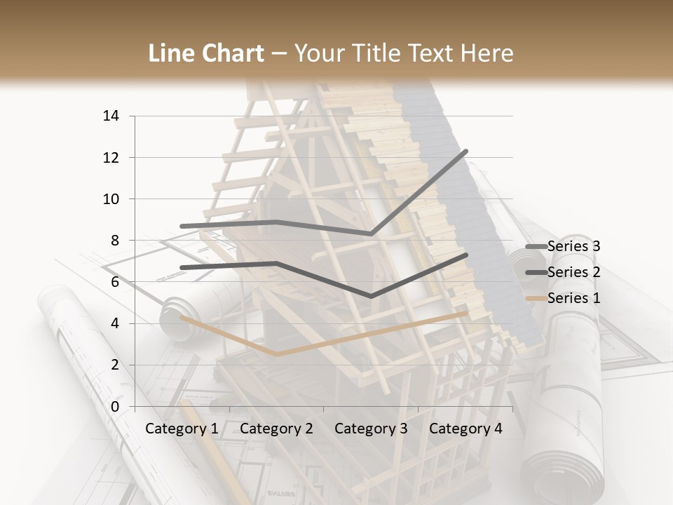 Subflooring Insulation House PowerPoint Template