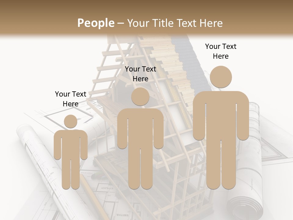 Subflooring Insulation House PowerPoint Template