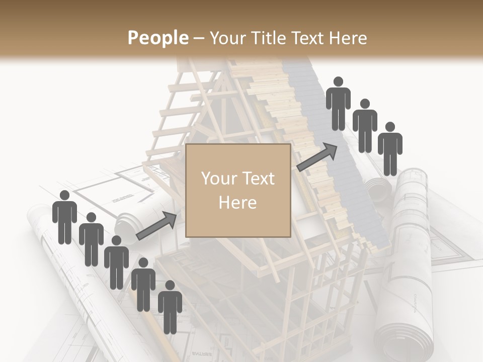 Subflooring Insulation House PowerPoint Template