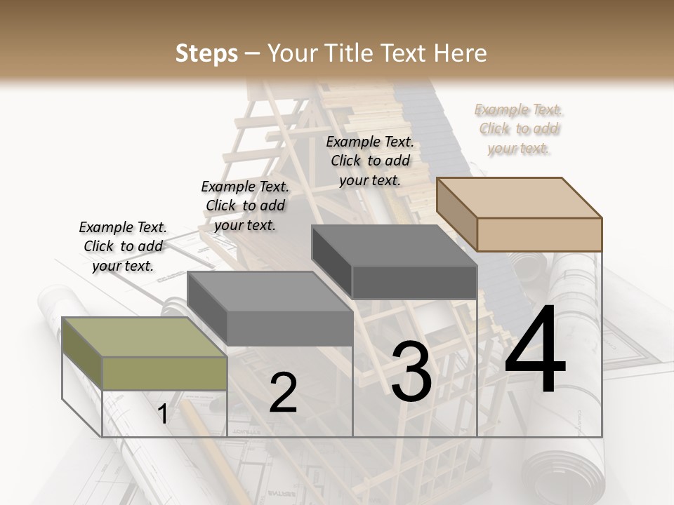Subflooring Insulation House PowerPoint Template