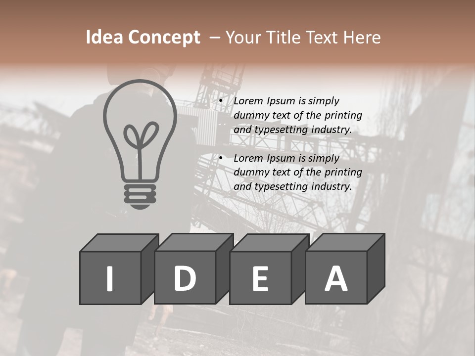 Doom Creative Environment PowerPoint Template