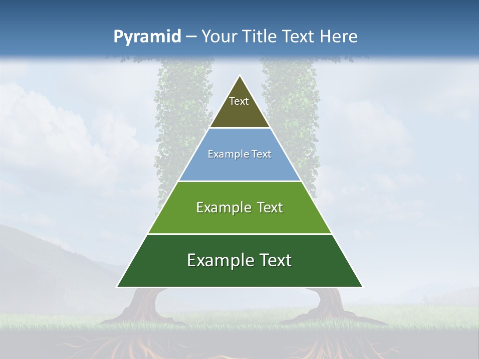 Upward Cooperation Conservation PowerPoint Template
