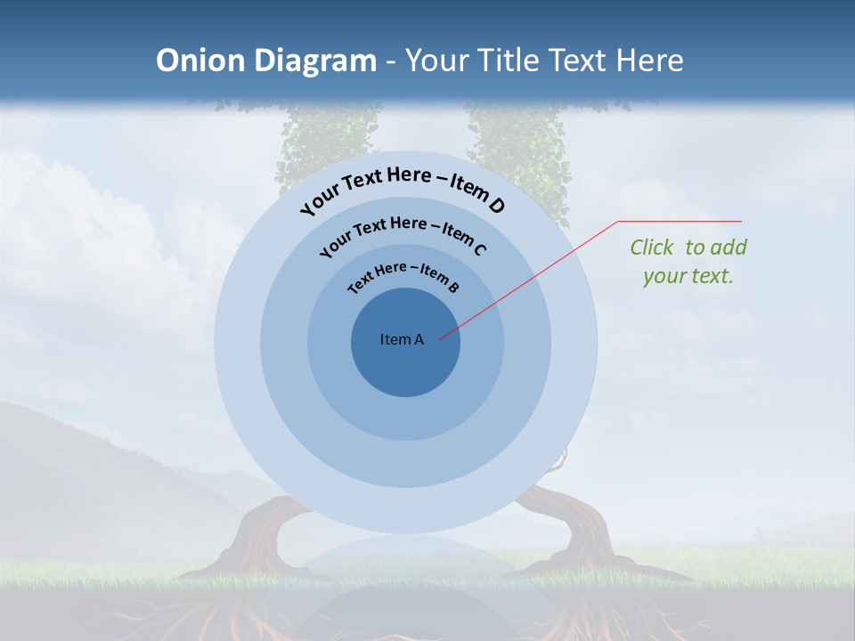 Upward Cooperation Conservation PowerPoint Template