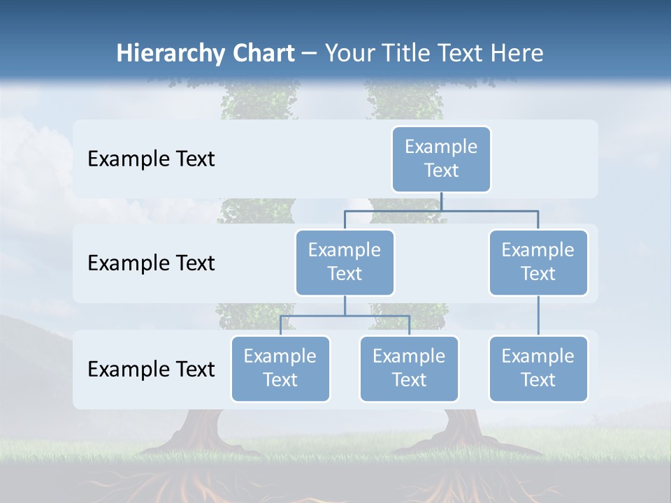 Upward Cooperation Conservation PowerPoint Template