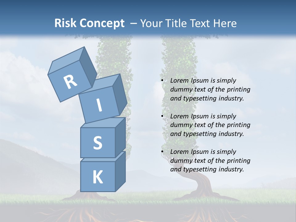 Upward Cooperation Conservation PowerPoint Template