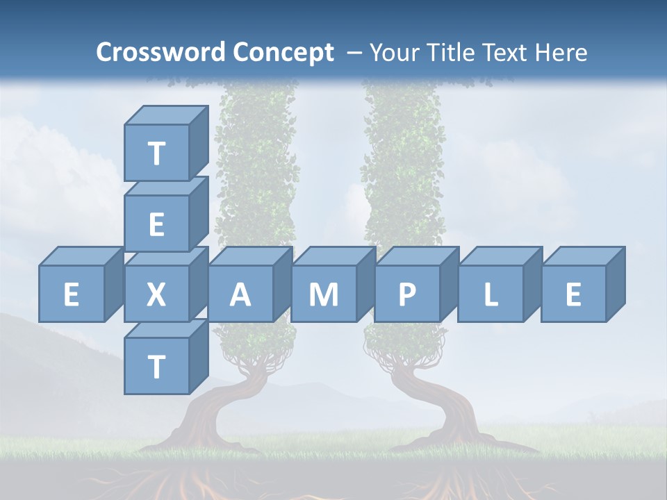 Upward Cooperation Conservation PowerPoint Template
