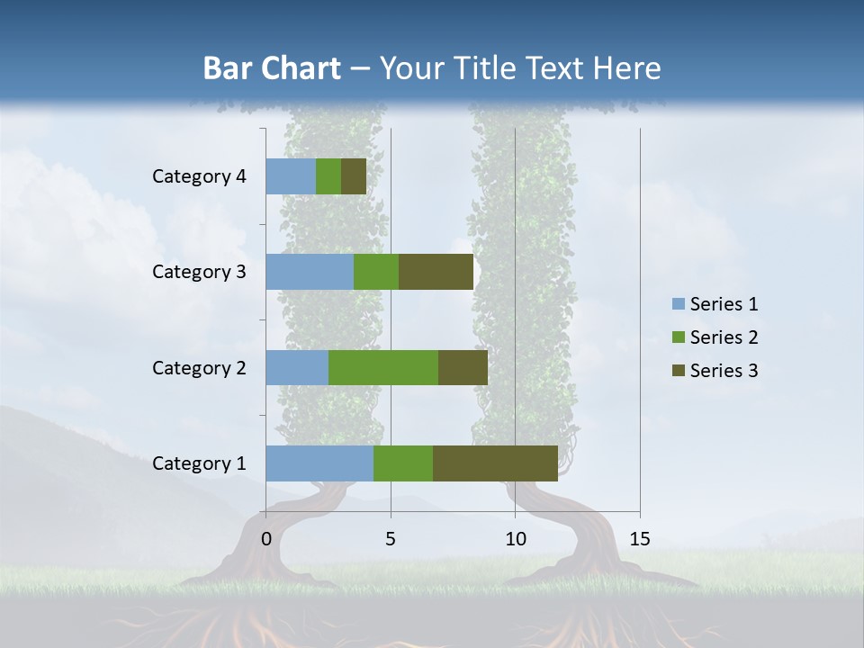 Upward Cooperation Conservation PowerPoint Template