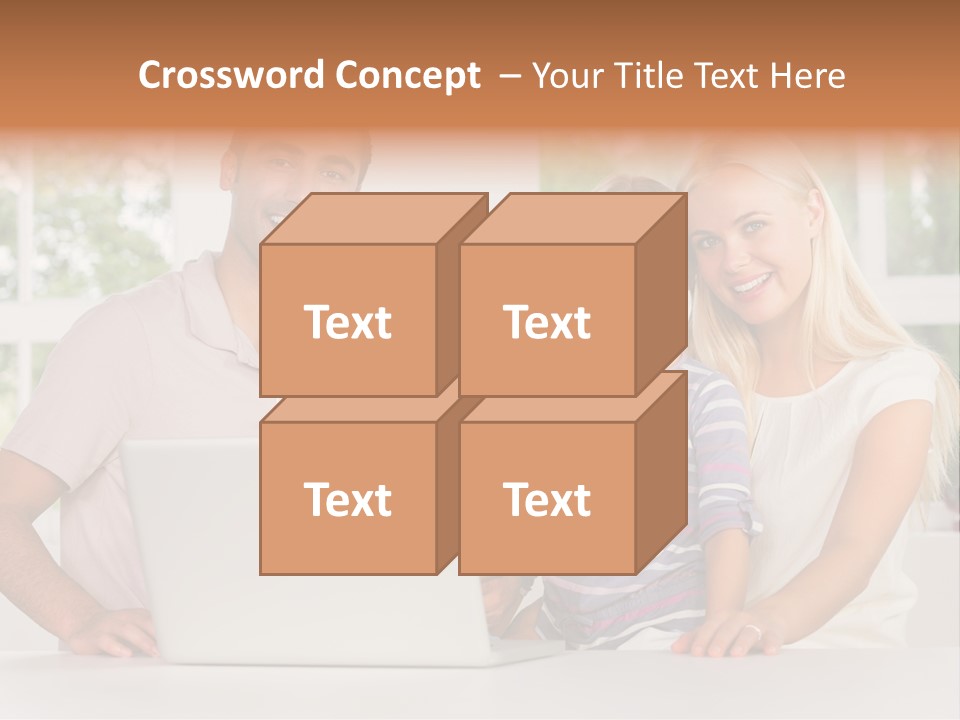 Abode Indoor Male PowerPoint Template