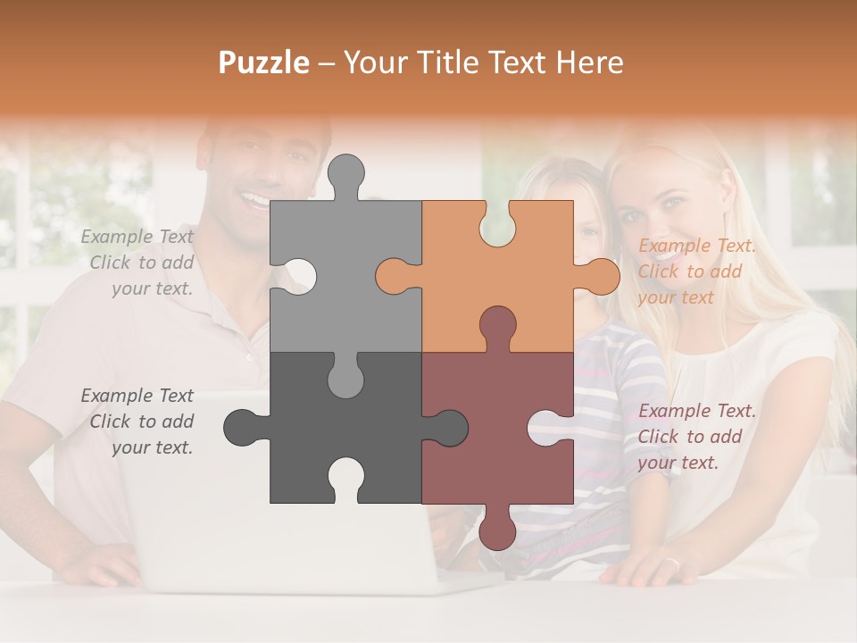 Abode Indoor Male PowerPoint Template