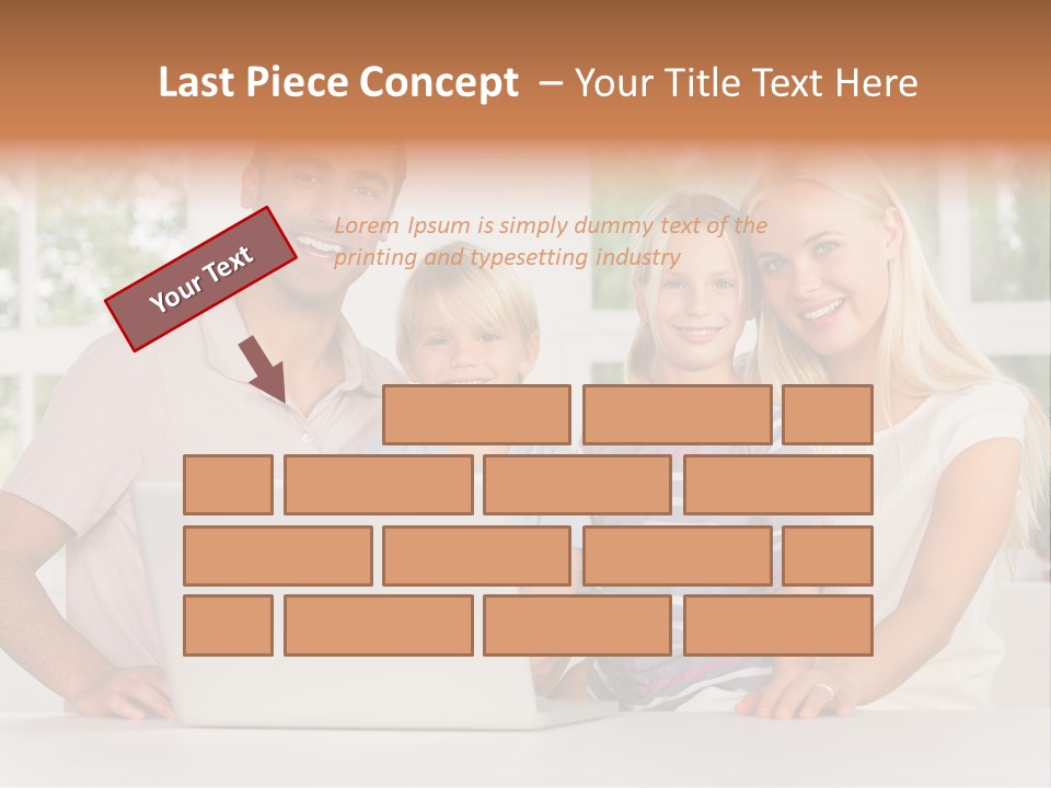 Abode Indoor Male PowerPoint Template