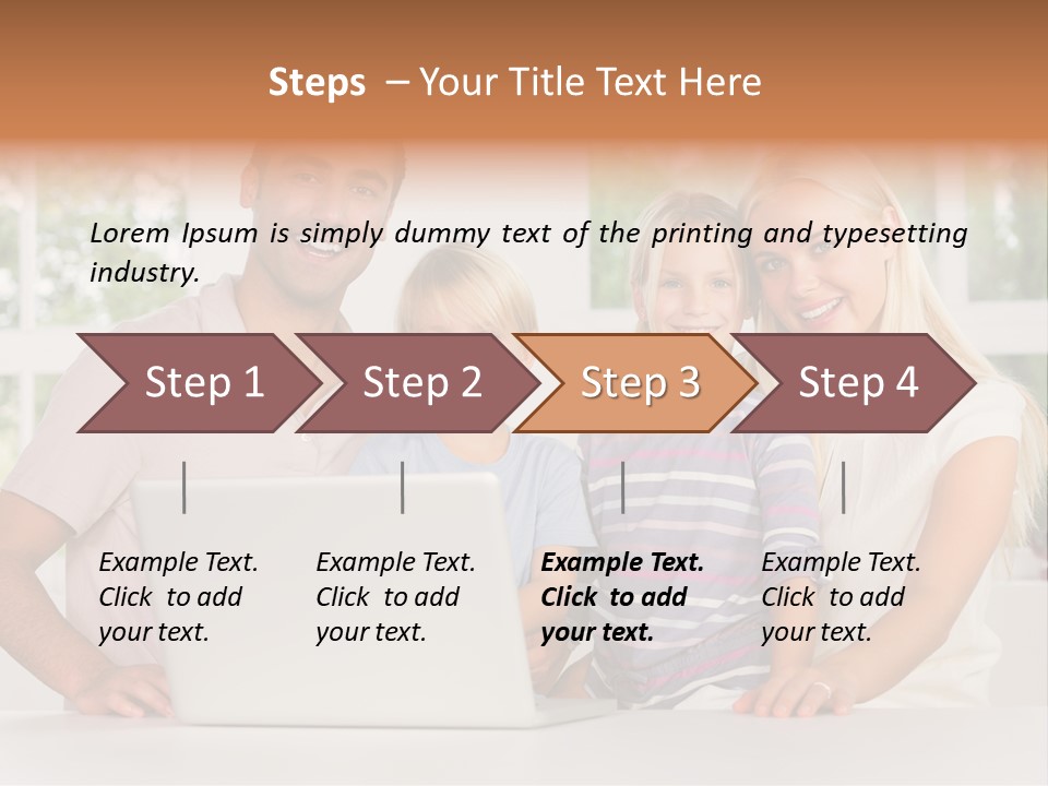 Abode Indoor Male PowerPoint Template