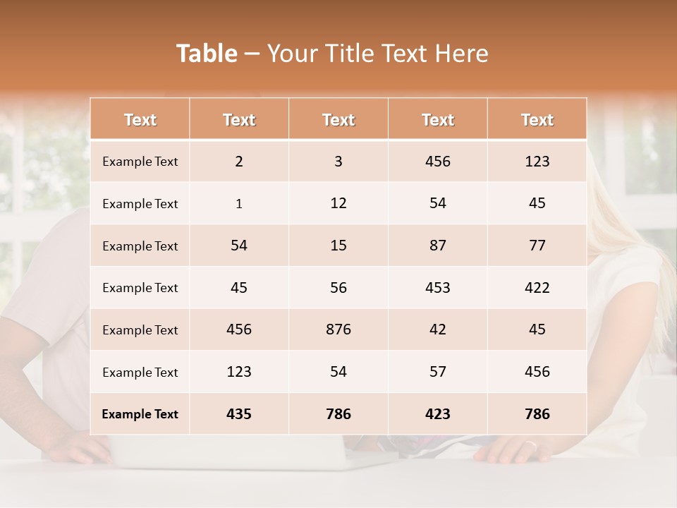 Abode Indoor Male PowerPoint Template